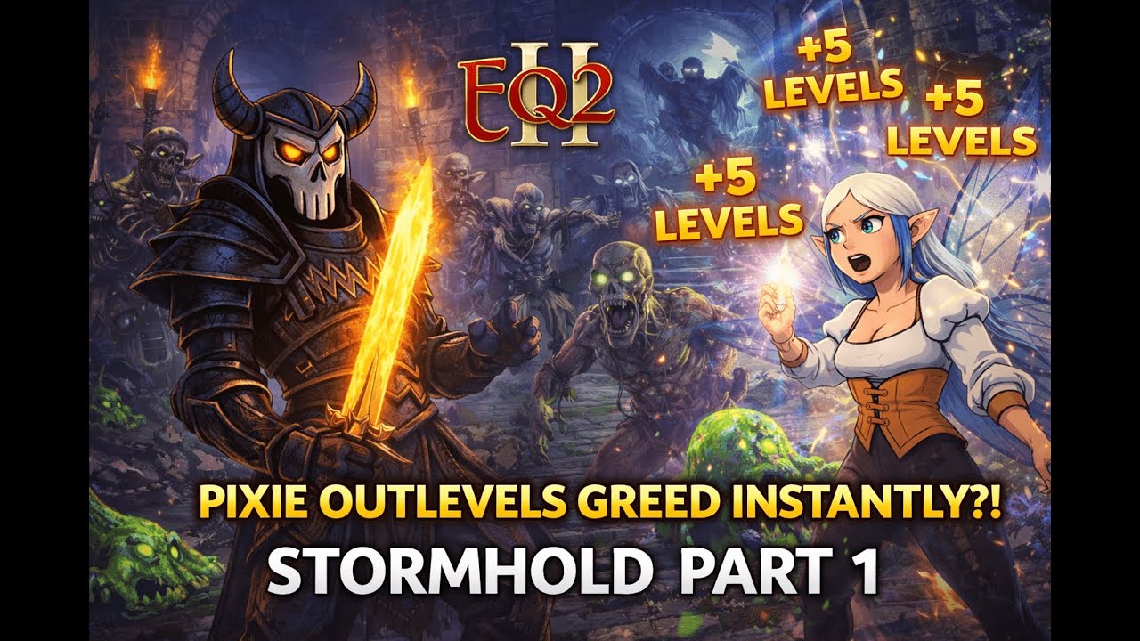 Stormhold Part 1 — Pixie Power Levels While Greed Tries to Keep Up