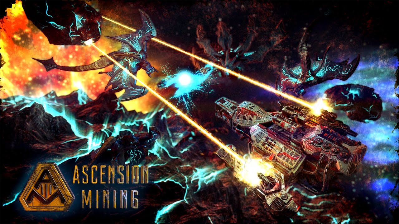 Asteroid Battle Poster Creation Timelapse