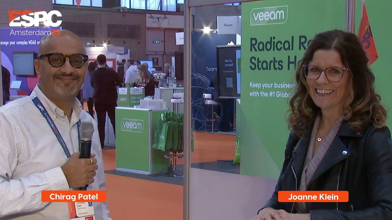 ESPC23 Reporters Booth: The Challenges of Running a Business in the Modern Enterprise w Joanne Klein