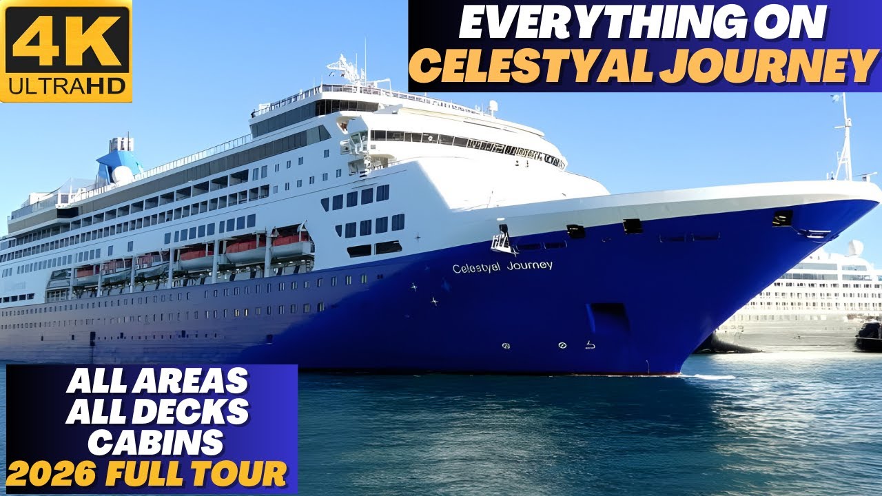 🚢 EVERYTHING on CELESTYAL JOURNEY | All Areas | Room| Full Tour in 4K - THE HIDDEN GEM OF CRUISING!