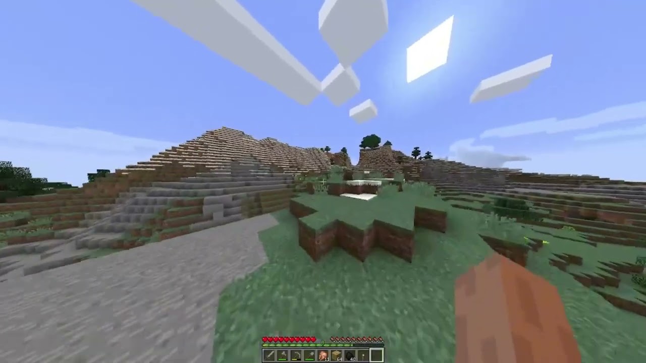 10 days for 10 minutes in minecraft!Unsuccessful iron mining.Day 3