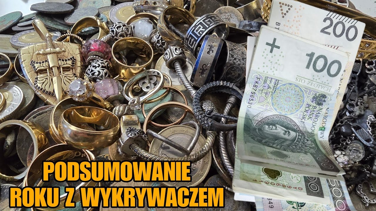 ILE ZNALAZŁEM WYKRYWACZEM W 2024 ROKU?