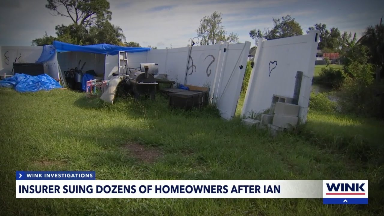 Homeowners insurance company takes dozens of Southwest Floridians to court