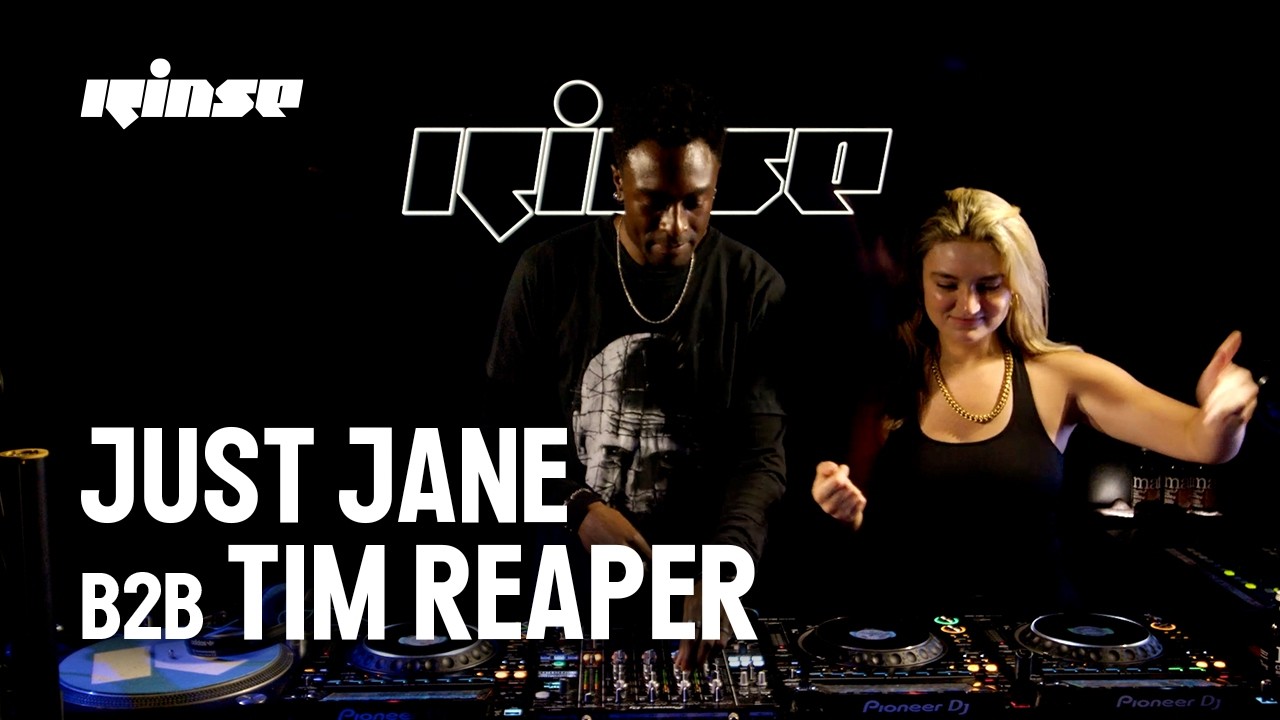 Just Jane B2B Tim Reaper | Rinse FM | Bass, Grime & Techno Set