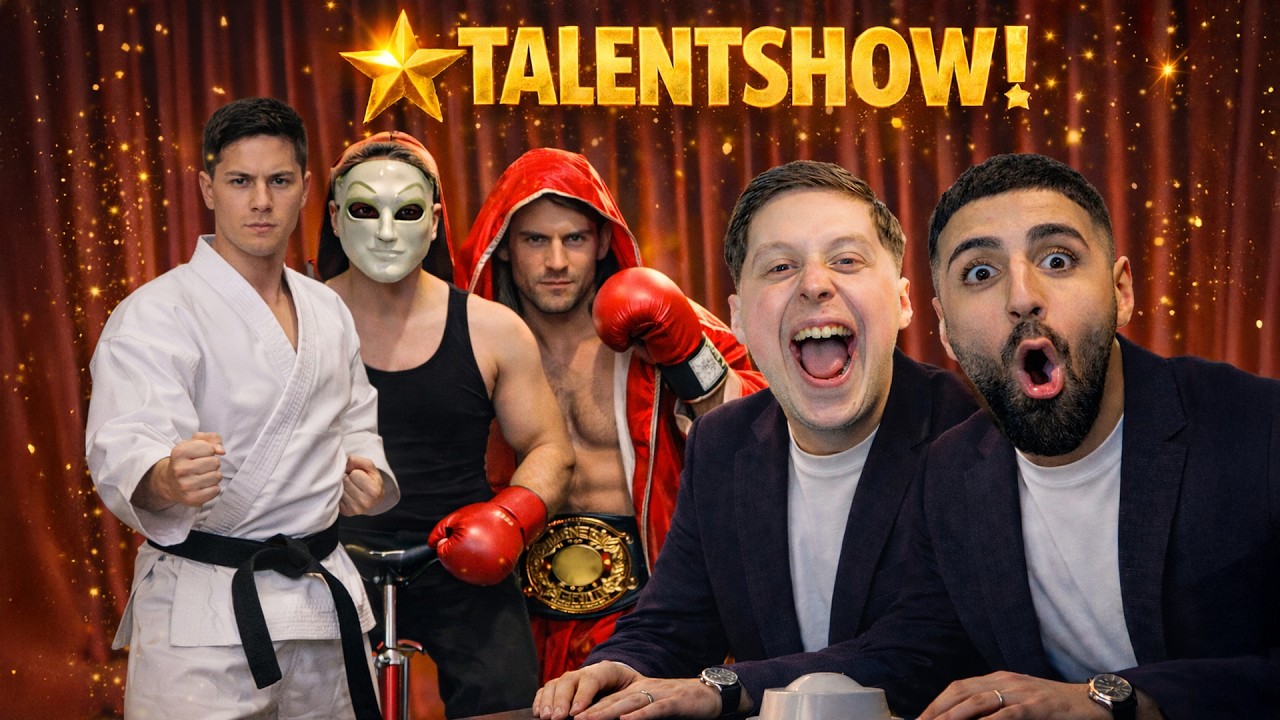 Jordan & Semih EIGENE TALENTSHOW (eskalation)