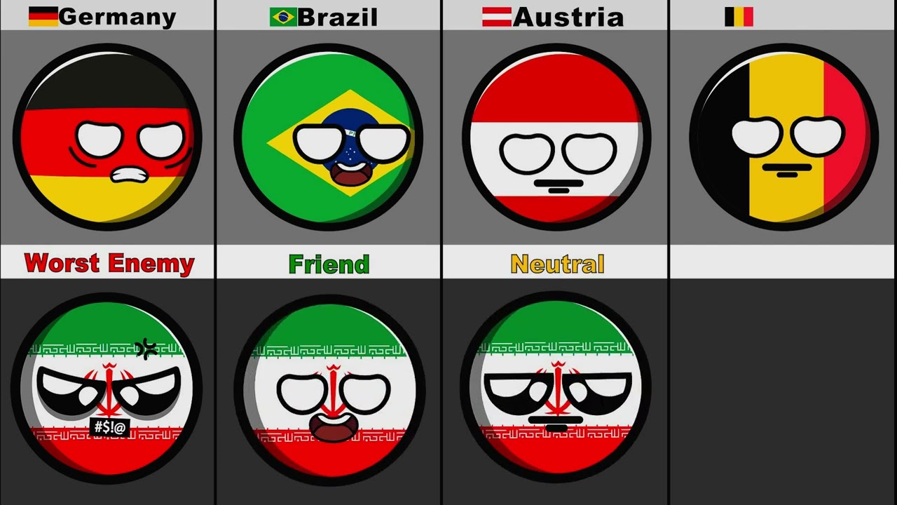 Countries that Hate/Love Iran 🇮🇷 2025 [Part 2]