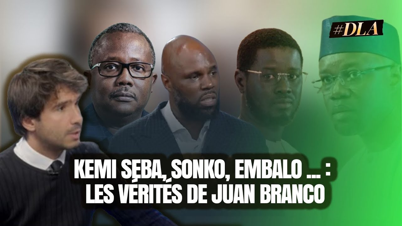 KEMI SEBA, OUSMANE SONKO, LA FRANÇAFRIQUE ET MOI : LES VÉRITÉS DE L'AVOCAT FRANÇAIS JUAN BRANCO