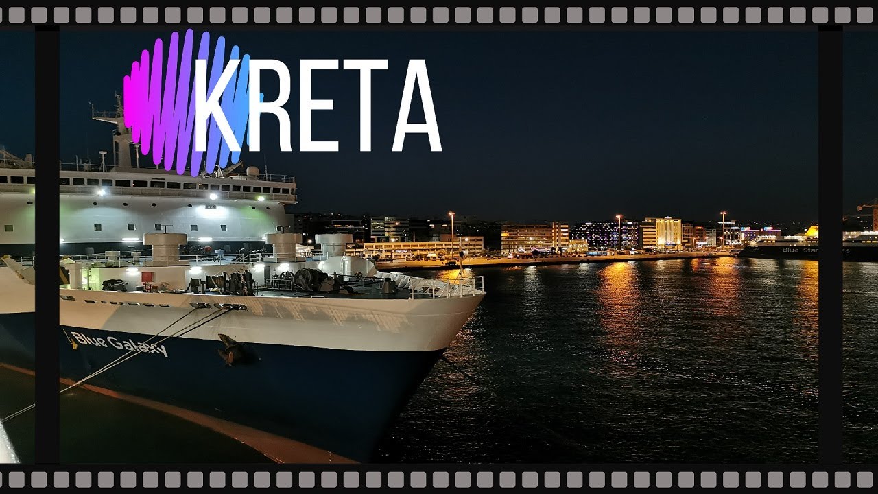 Grecja 2020 Vlog - Kreta - Prom - Blue Horizon - Anek - Płyniemy Na Kretę !