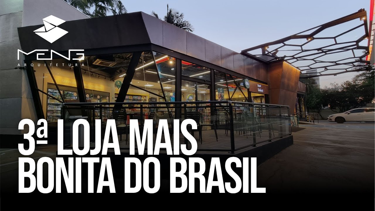 A 3ª LOJA DE CONVENIÊNCIA MAIS BONITA DO BRASIL | VENCEDOR PRÊMIO SINCOPETRO 2024 - Meng Arquitetura