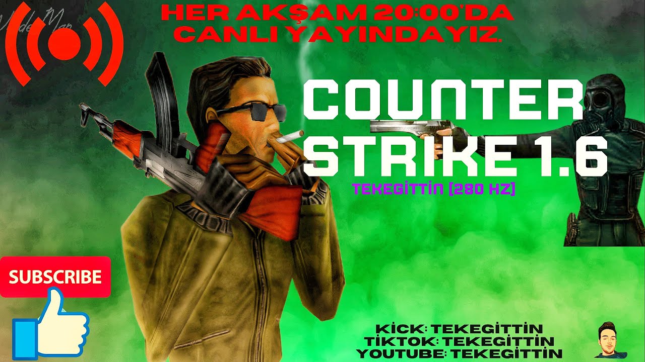 🔴 CANLI YAYIN 🔴Counter Strike 1.6