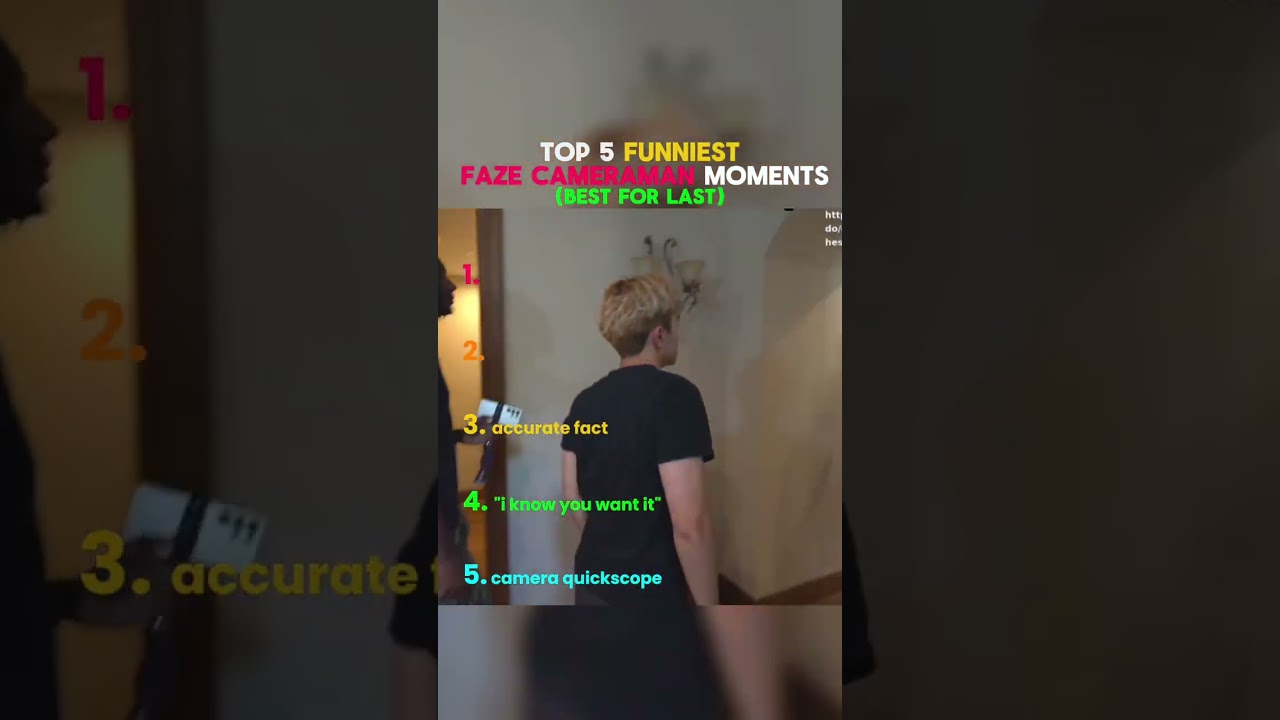 Which Cameraman Is Your Favorite? #faze #funny #streamer