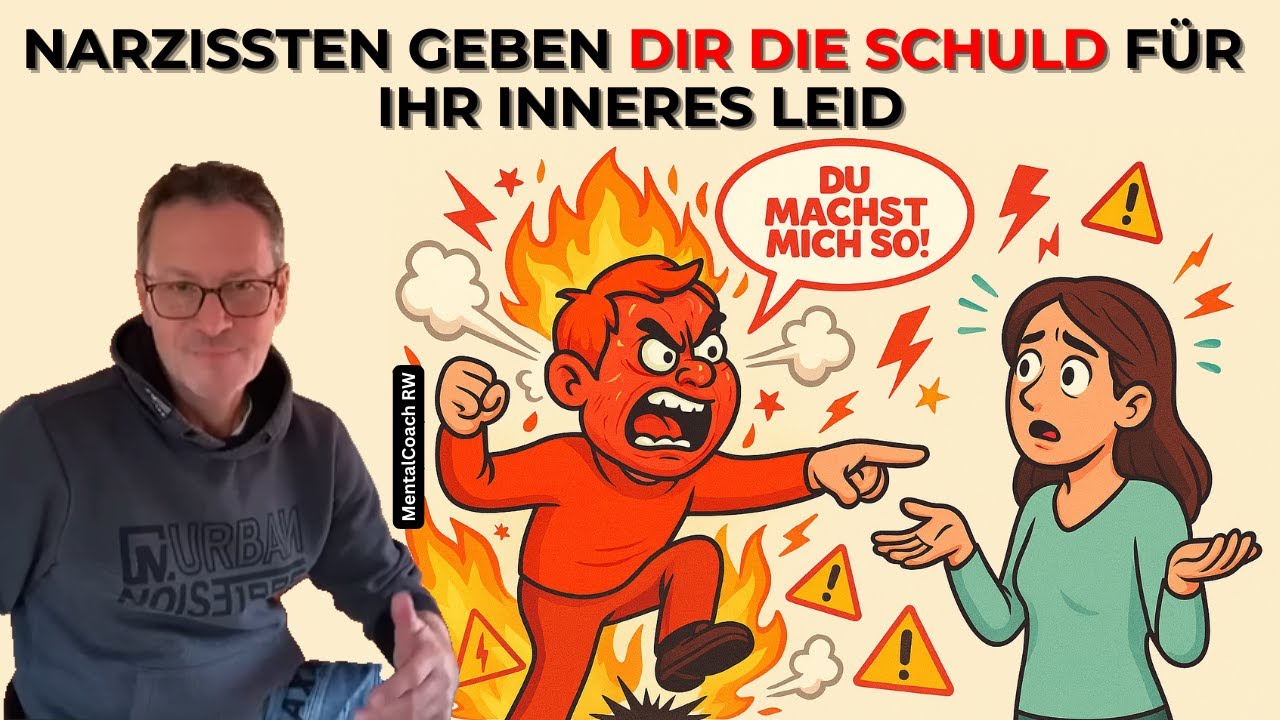 Narzissten geben DIR die Schuld für IHR inneres Leid