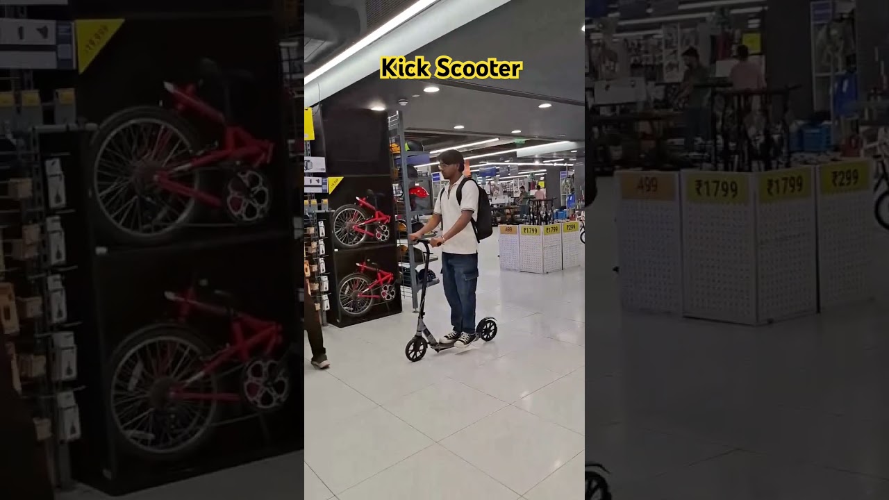 ☠️Kick Scooter at Decathlon.🔥
