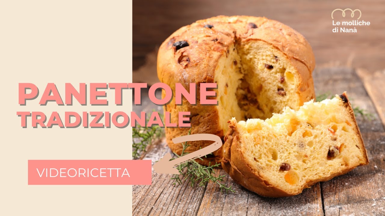 PANETTONE CLASSICO ARTIGIANALE - fatto in casa - ricetta completa con lievito di birra