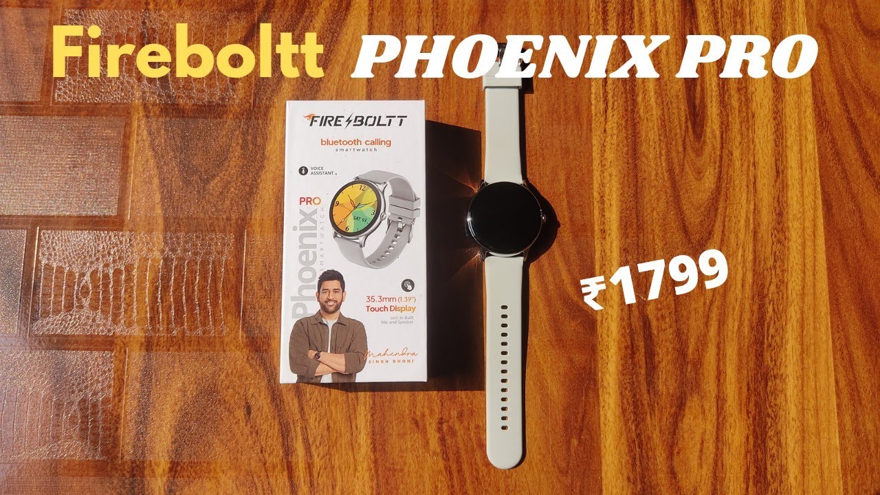 Fire Boltt Phoenix Pro Unboxing, Setup & Review|| Best smartwatch under ₹2000 ?