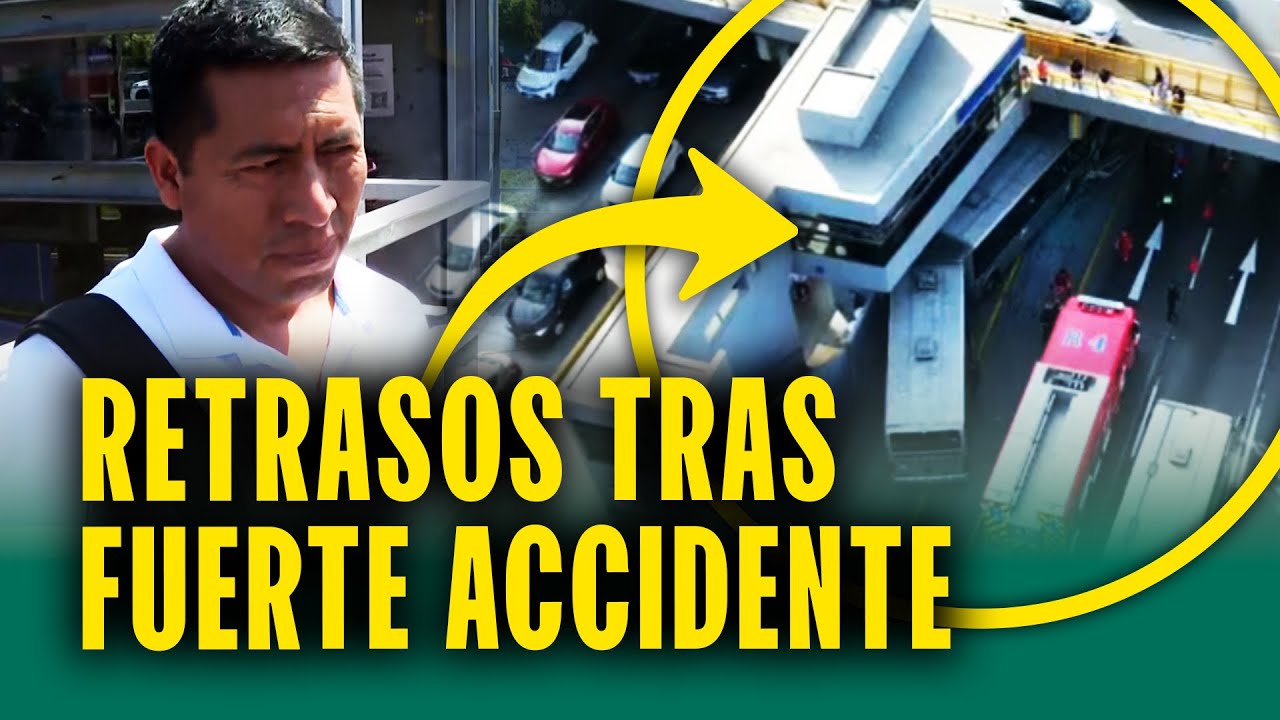 Limeños demoraron más en Metropolitano tras terrible accidente: 