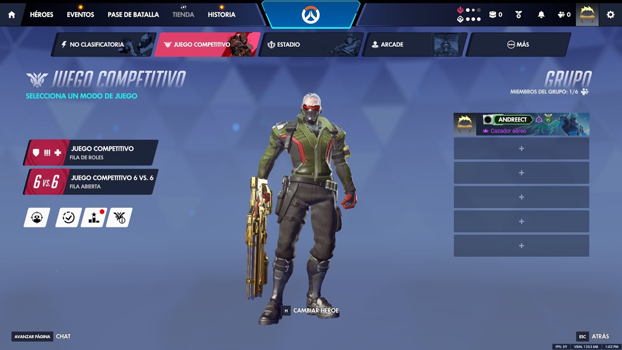 JUGANDO RANKEDS SIN PARAR - OVERWATCH