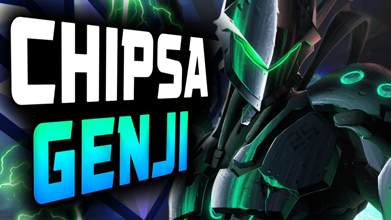 CHIPSA PLAYS AS GENJI! POTG! [ OVERWATCH SEASON 15 TOP 500 ]