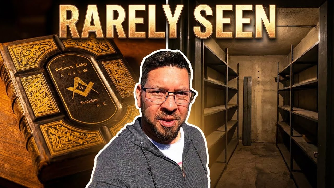 RARELY SEEN-Tombstone’s Masonic Lodge + Inside an 1880’s Bank Vault