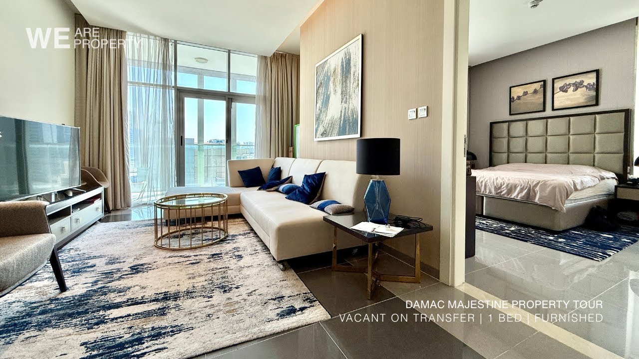 Spacious 1 Bed Corner Unit in Damac Majestine