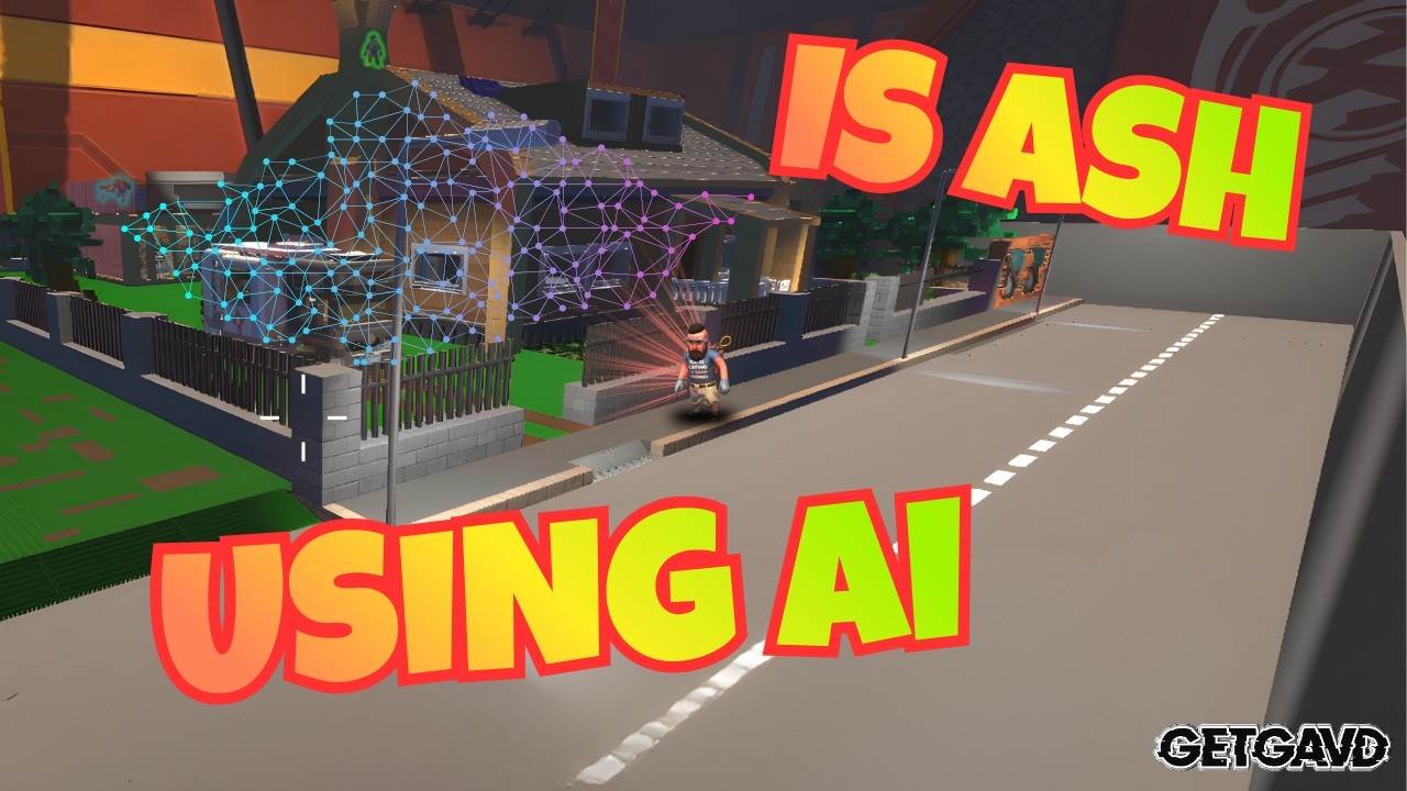 В игре Scrap Mechanic нам не спрятаться от ИИ ASH!