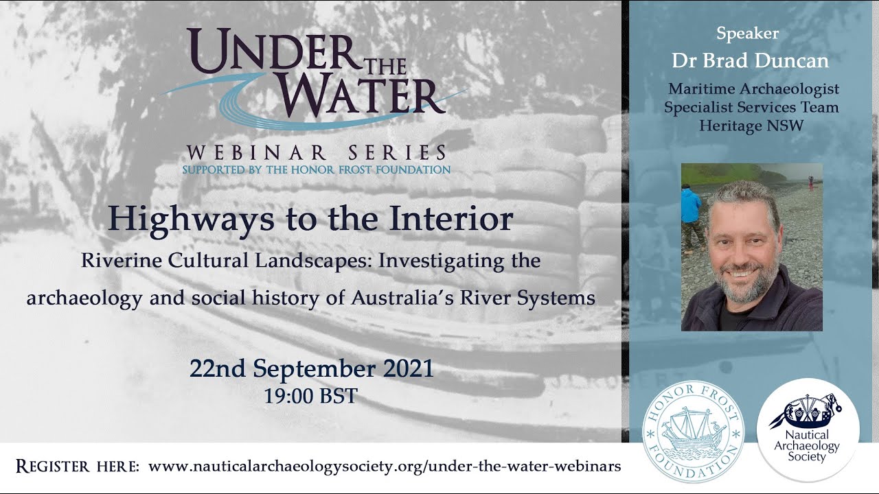 Highways to the Interior, by Dr Brad Duncan - Under The Water Webinar No.9