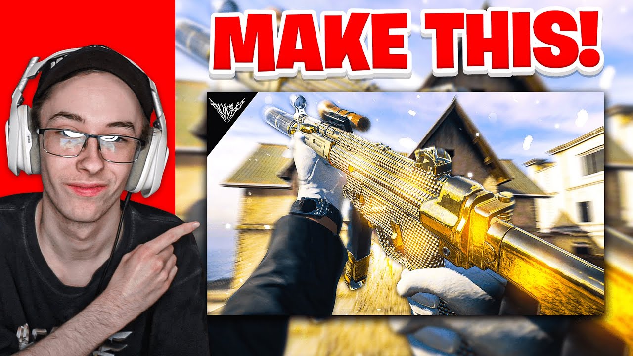 How I Make my Call of Duty Thumbnails! (How to Make CoD Thumbnails 2021)