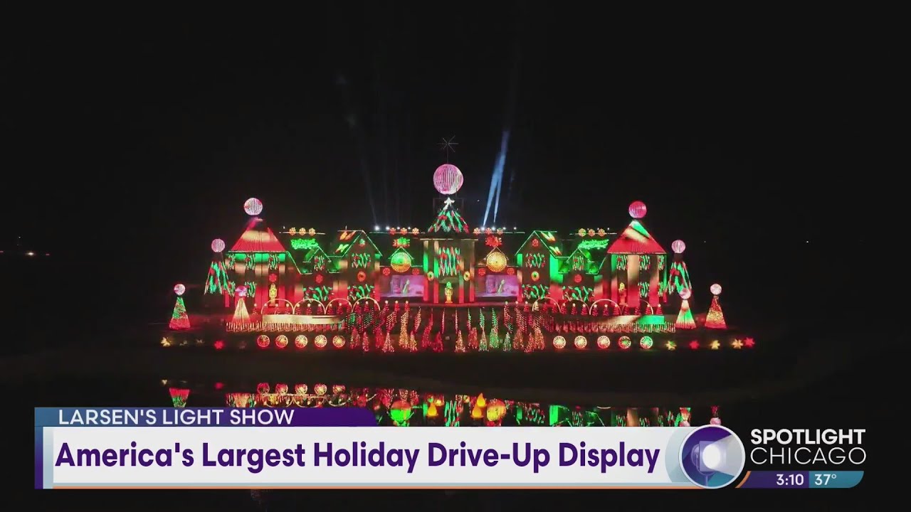 Larsen's Light Show: America's Largest Holiday Drive-Up Display