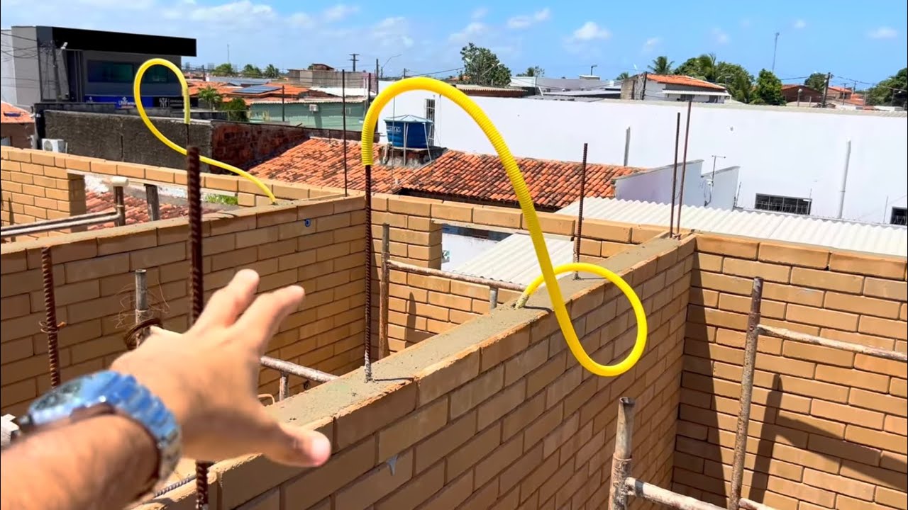 ESTAMOS QUASE TERMINANDO A CASA - FAZENDO MAIS UMA PAREDE