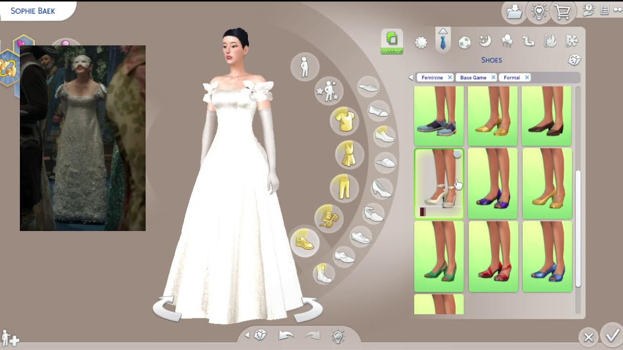 [SIMS4] SOPHIE BAEK & Penwood House from Bridgerton S4 (Part 1)