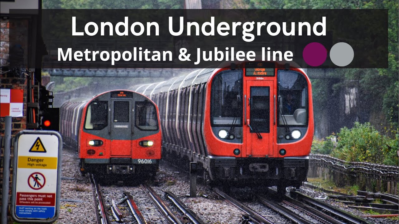 🇬🇧 London Underground | Metropolitan and Jubilee line between Finchley Road and Wembley Park