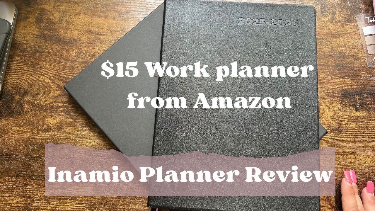 Work Planner Review | Inamio planner on Amazon | Only $14.99