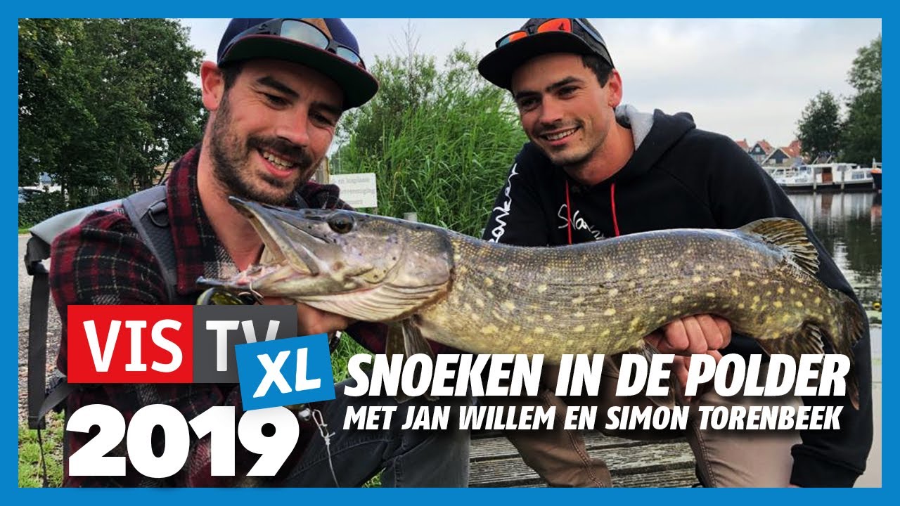 VIS TV XL Snoeken in de polder met Jan Willem en Simon Torenbeek