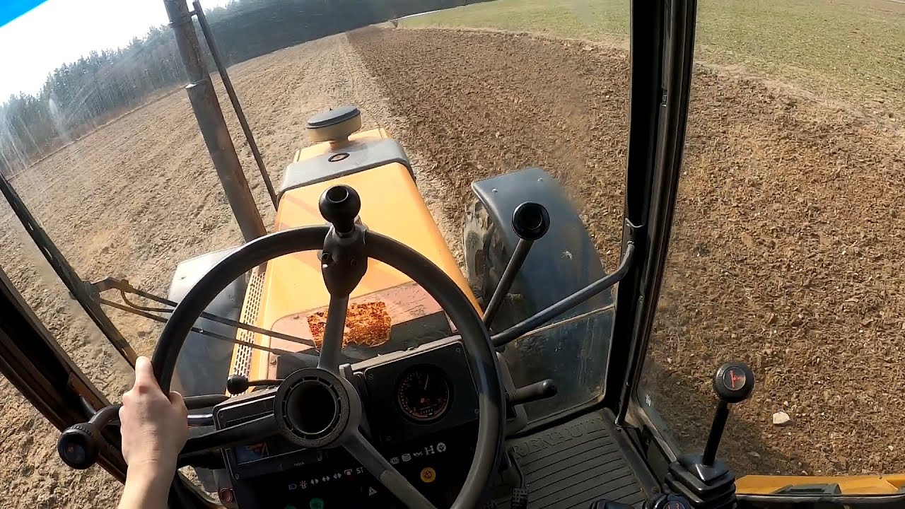 ✩ Uprawa z perspektywy kierowcy | Renault TX 110.54 & Talerzówka | Wiosna 2021 ✩ GOPRO HERO 8 BLACK