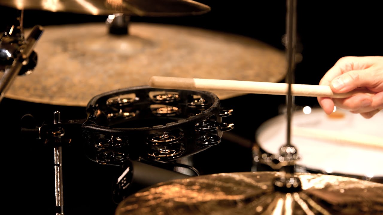 MEINL Percussion - Headliner &reg; Series Mountable ABS Tambourine - HTMT2BK