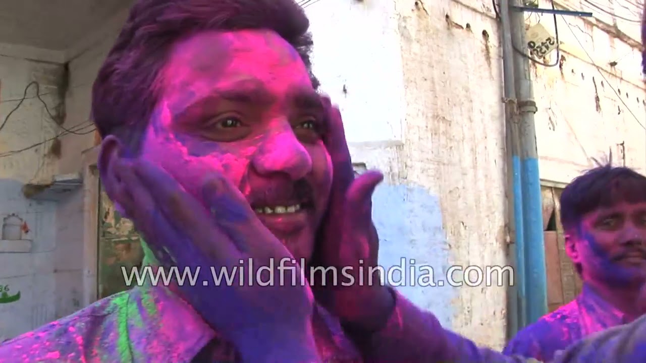Holi festival of the martial Sikhs   Hola Mohalla 2