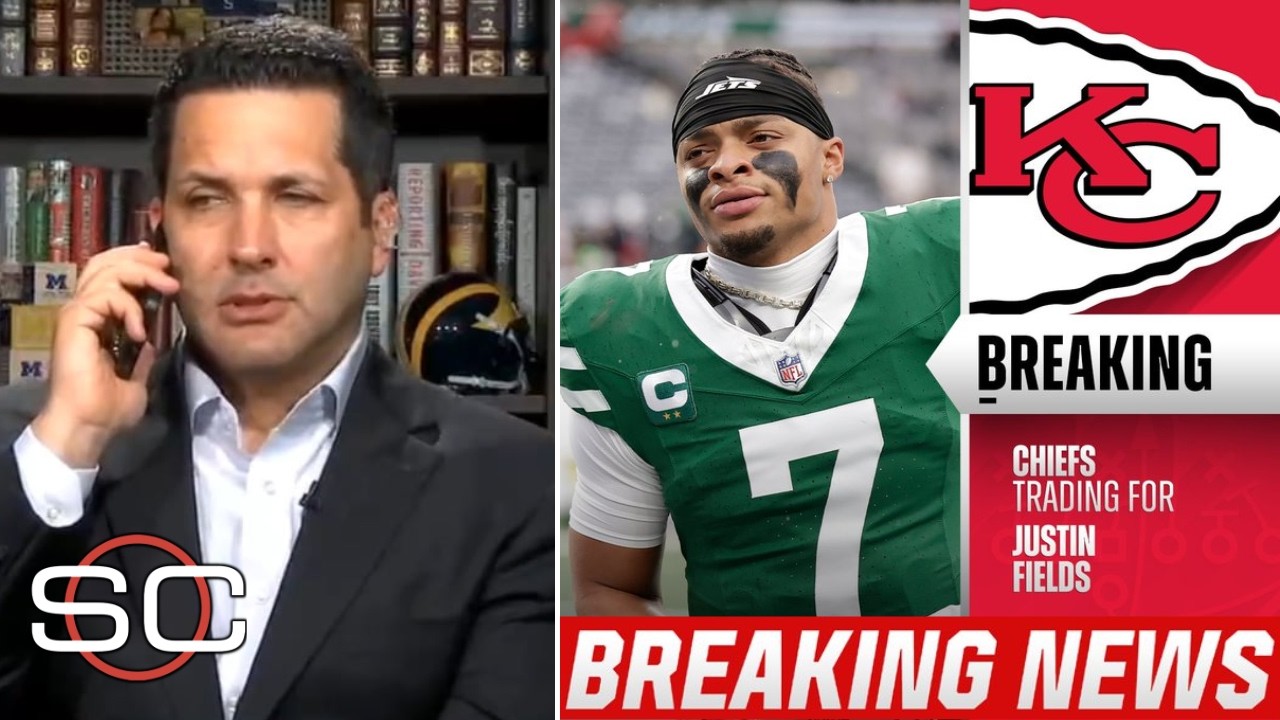 [BREAKING NEWS] Jets are finalizing deal to send QB Justin Fields to Chiefs - Adam Schefter reports