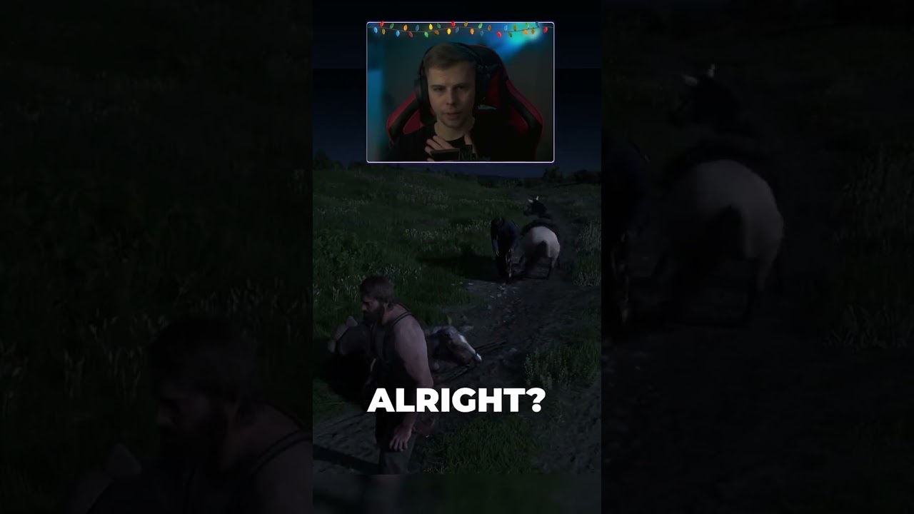 I Tried To Play RDR2 Without Killing Anyone #shorts