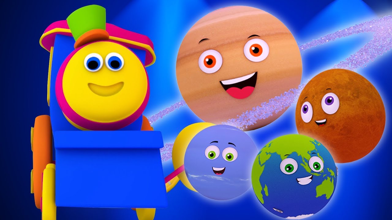 Bob The Train | Planets Song In Hindi | Kids Songs | 3D Hindi Poems | Hindi Nursery Rhymes