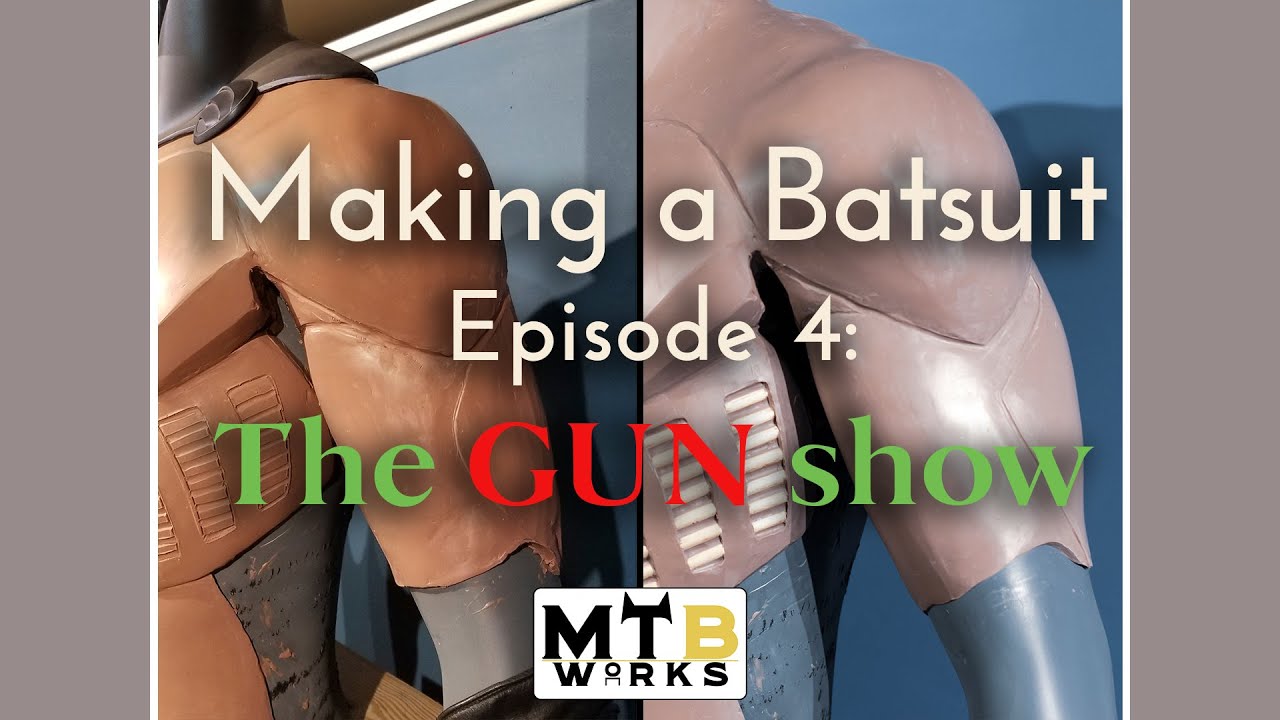 Making a Batsuit Episode 4 The Gun Show | Building a Batman Costume