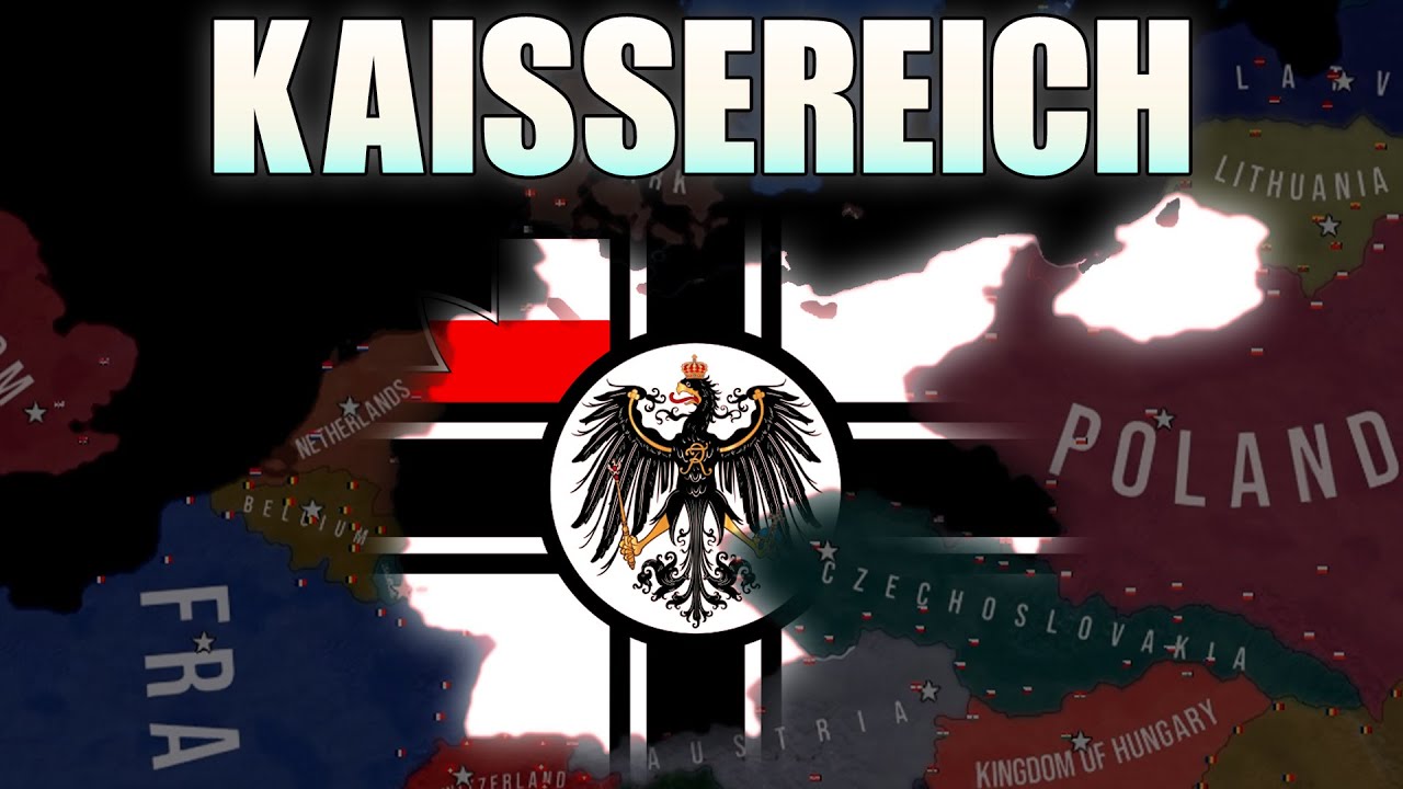 The Return of the Kaiser - HOI4 WW2 Timelapse