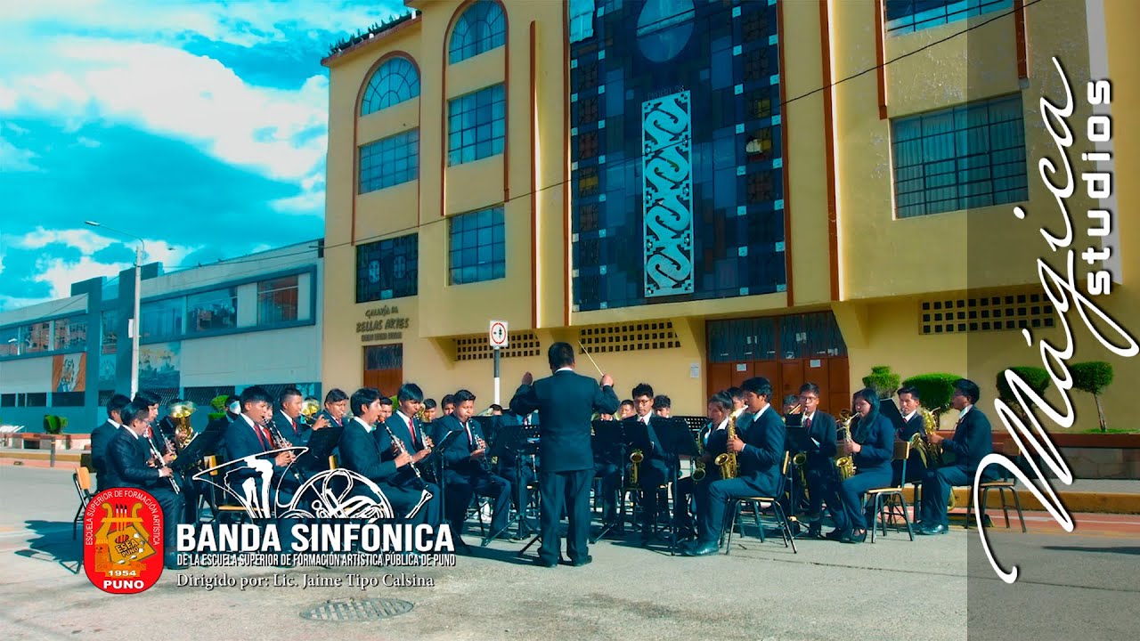 Banda Sinfónica ESFAP Puno - Cóndor Pasa (2021) Mágica Studios Pro™