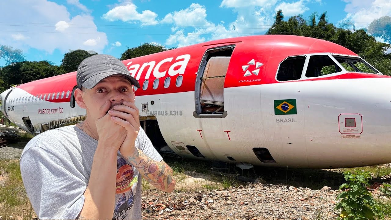Será que esse AVIÃO CAIU? * CEMITÉRIO DE AVIÕES *