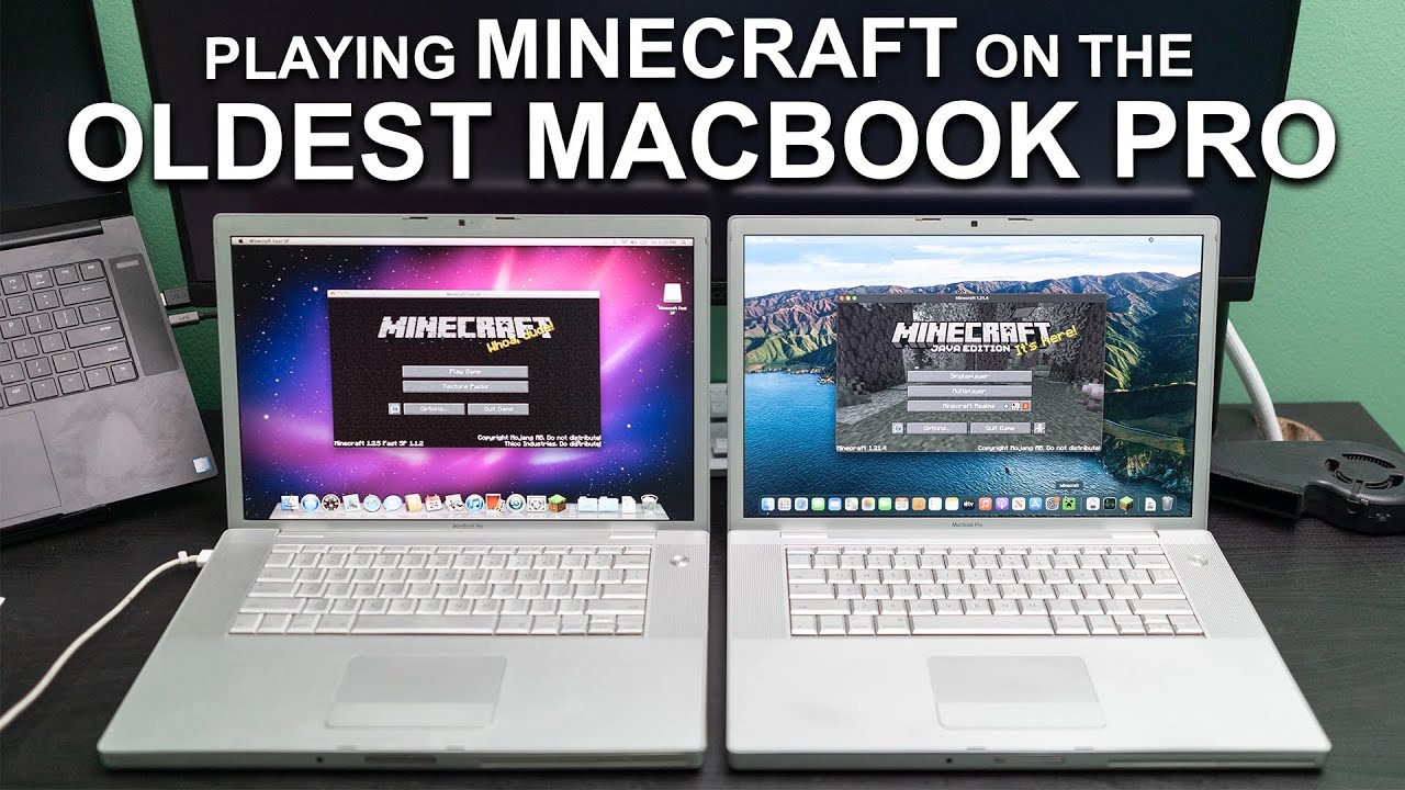 PLAYING MINECRAFT ON THE OLDEST MACBOOK PRO IN 2025!!!