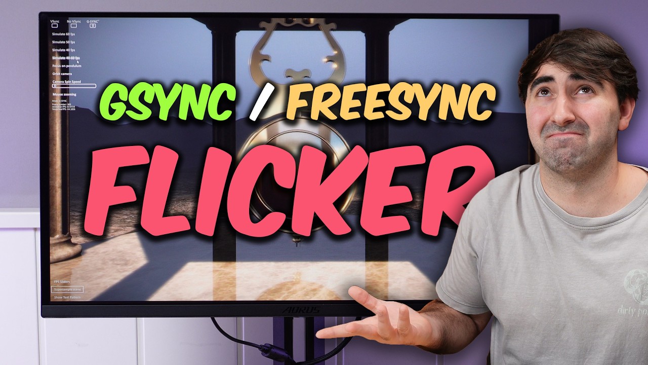 Cuando deberías DESACTIVAR GSYNC / FREESYNC en tu MONITOR | VRR FLICKER
