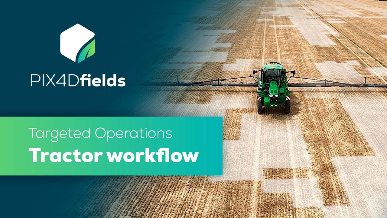 How to spot spray with your tractor | PIX4Dfields