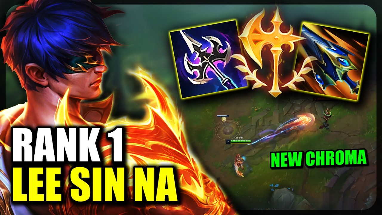 ТОП-1 LEE SIN &mdash; НОВАЯ СБОРКА. НОВАЯ ХРОМА.