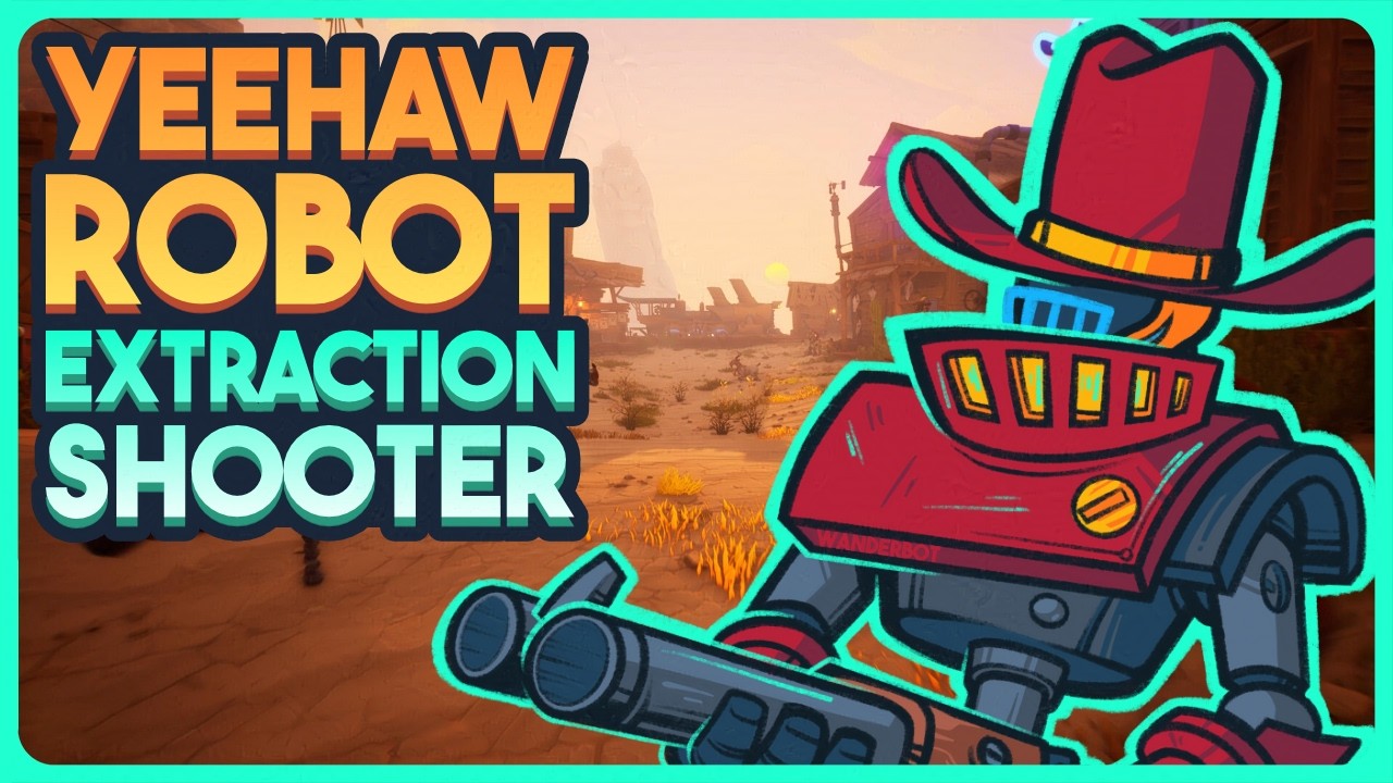 Robot Western Extraction Shooter - Far Far West Demo [Demo]