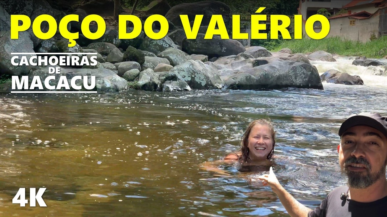 Poço do Valério depois da chuva | Correnteza forte em Cachoeiras de Macacu | Bairro do Valério