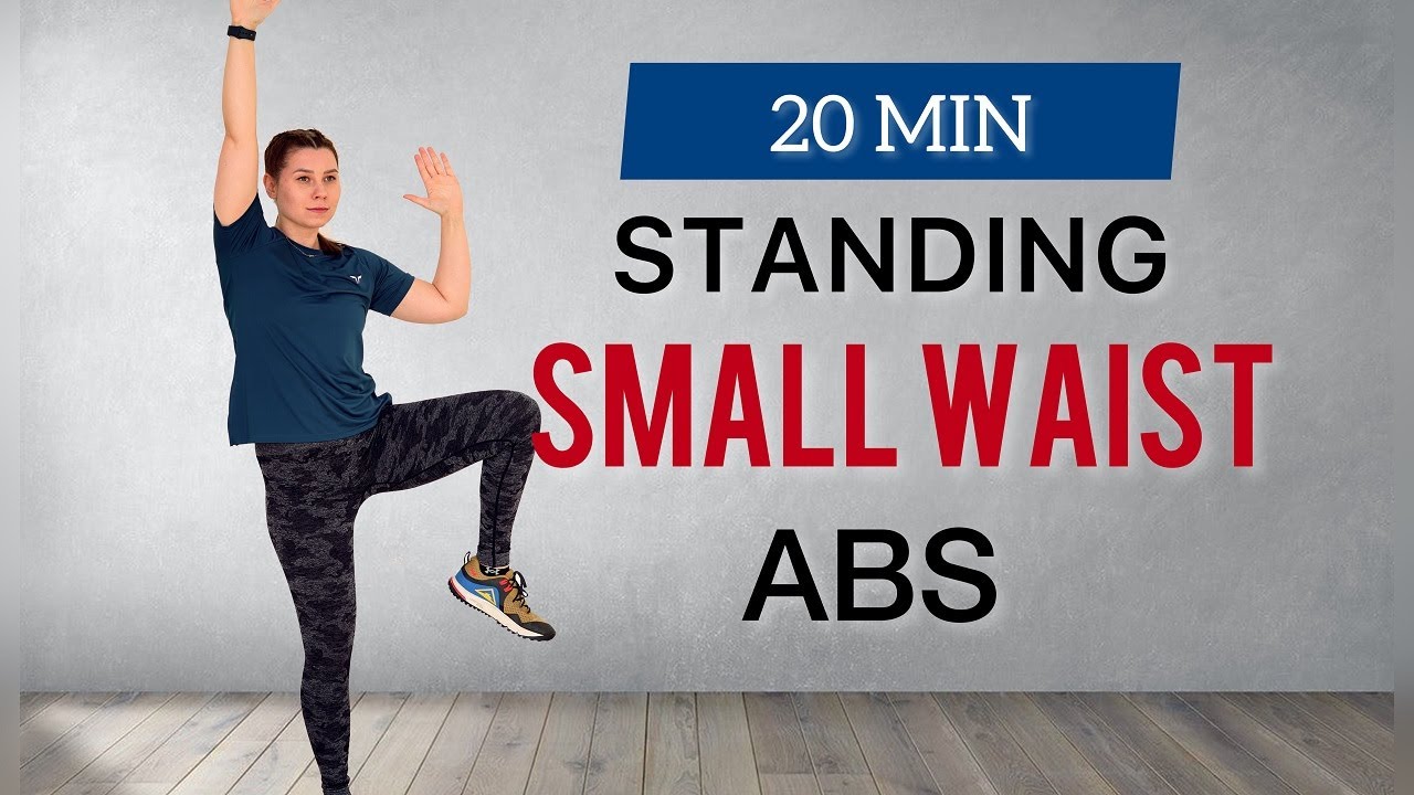 20 Min SMALL WAIST + ABS/All Standing/No Jumping